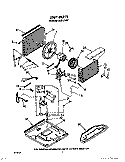 UNIT, LIT/OPTIONAL Diagram and Parts List for ACQ122XW1  Whirlpool Air Conditioner