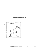 MISCELLANEOUS Diagram and Parts List for LB3000XLW0  Whirlpool Washer