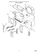 Part Location Diagram of 4380742 Whirlpool HOUSING-HD