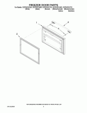 Part Location Diagram of 12977869WQ Whirlpool DOR-FIP White