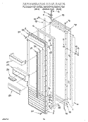 Part Location Diagram of 2005017 Whirlpool TRIM-DOOR