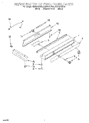 REFRIGERATOR CONTROL PANEL Diagram and Parts List for KSSP48QFB05  KitchenAid Refrigerator