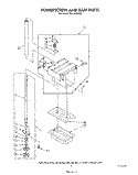 POWERSCREW AND RAM Diagram and Parts List for TU4100XTP2  Whirlpool Trash Compactor