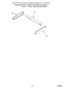 MICROWAVE COMPARTMENT Diagram and Parts List for GSC278PJS1  Whirlpool Microwave Oven Combo