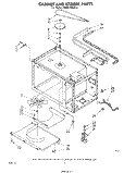 Part Location Diagram of 313599 Whirlpool Baffle, Air