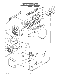 Part Location Diagram of LIT2157980 Whirlpool Use And Care Guide