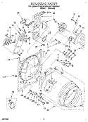 SECTION Diagram and Parts List for KEYE670BAL2  KitchenAid Dryer