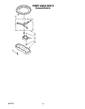 TURNTABLE, LIT/OPTIONAL Diagram and Parts List for MT9160XYB1  Whirlpool Microwave
