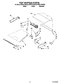 Part Location Diagram of 8304439 Whirlpool Conduit, Double