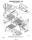 REFRIGERATOR INTERIOR Diagram and Parts List for ED26MM1LWR1  Whirlpool Refrigerator