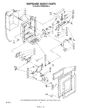 DISPENSER FRONT Diagram and Parts List for ED26MMXRWR2  Whirlpool Refrigerator