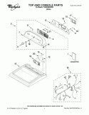 Part Location Diagram of WPW10269610 Whirlpool Console