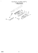 SECTION Diagram and Parts List for KWVU205YBA1  KitchenAid Range Hood