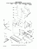 UNIT PARTS Diagram and Parts List for GX2FHDXVB03  Whirlpool Refrigerator