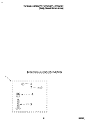 MISCELLANEOUS Diagram and Parts List for 8LSP6244BG1  Whirlpool Washer
