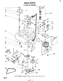 DRIVE Diagram and Parts List for CA1300XKW0  Whirlpool Washer