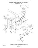 MAGNETRON AND AIR FLOW Diagram and Parts List for KEMI300VBL1  KitchenAid Microwave Oven Combo