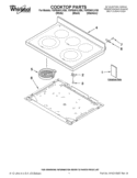 Part Location Diagram of W11517959 Whirlpool Dual Surface Element - Front-Right