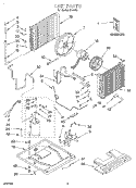 UNIT, LITERATURE Diagram and Parts List for R141F0  Whirlpool Air Conditioner