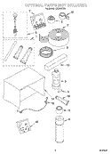 OPTIONAL Diagram and Parts List for CA24WCK0  Crosley Air Conditioner