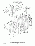 Part Location Diagram of 8576626 Whirlpool FLYWHEEL