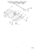 FREEZER CONTROL PANEL Diagram and Parts List for KSSS42QJT00  KitchenAid Refrigerator