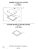 GRIDDLE RCK 884 (261950) , CUTTING Diagram and Parts List for RC8800XLH  Whirlpool Cooktop