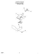 PUMP Diagram and Parts List for KUIS155HRS2  KitchenAid Ice Maker