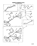 WIRING HARNESS Diagram and Parts List for KEBI241XBL3  KitchenAid Wall Oven