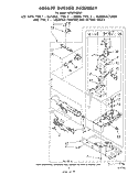 688639 BURNER Diagram and Parts List for LG7801XMW1  Whirlpool Dryer