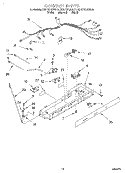 CONTROL Diagram and Parts List for KSRP27QDAL01  KitchenAid Refrigerator