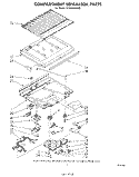 COMPARTMENT SEPARATOR Diagram and Parts List for ET18VKXSW00  Whirlpool Refrigerator