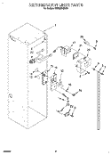 REFRIGERATOR LINER Diagram and Parts List for KSSS36MBX00  KitchenAid Refrigerator