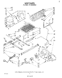 Part Location Diagram of 943451 Whirlpool Exchanger, Heat