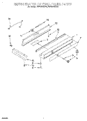 REFRIGERATOR CONTROL PANEL Diagram and Parts List for KSSS48QDX05  KitchenAid Refrigerator