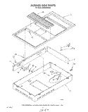 BURNER BOX , LITERATURE AND OPTIONAL Diagram and Parts List for RC8950XRH2  Whirlpool Cooktop