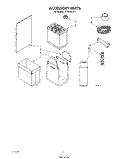ACCESSORY Diagram and Parts List for TF4600XTP1  Whirlpool Trash Compactor