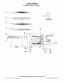 Part Location Diagram of W10328488 Whirlpool FOOT