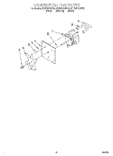 CONVECTION FAN Diagram and Parts List for KEBS278BBL3  KitchenAid Wall Oven