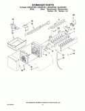 ICEMAKER PARTS Diagram and Parts List for KBRS20EVMS1  KitchenAid Refrigerator