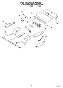 Part Location Diagram of 4455743 Whirlpool HARNS-WIRE