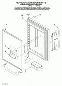 Part Location Diagram of 12658588BQ Whirlpool DOR-FIP BL