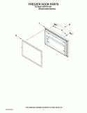 Part Location Diagram of 12977841SQ Whirlpool DOR-FIP Stainless Steel