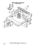 DOOR AND LATCH Diagram and Parts List for KUDA22ST2  KitchenAid Dishwasher