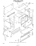 UPPER OVEN Diagram and Parts List for RE963PXPT1  Whirlpool Range