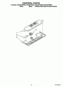 CONTROL PARTS Diagram and Parts List for KSCK25FVMS00  KitchenAid Refrigerator