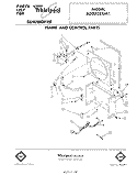 SECTION Diagram and Parts List for AD0302XM1  Whirlpool Dehumidifier