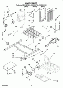 UNIT PARTS Diagram and Parts List for ED2CHQXVB01  Whirlpool Refrigerator