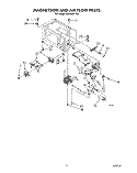 Part Location Diagram of 4358102 Whirlpool Bracket, Base
