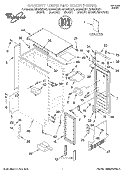 CABINET LINER AND DOOR, LIT/OPTIONAL Diagram and Parts List for GI1500XHB1  Whirlpool Ice Maker